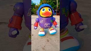 Dancing Space Duck! A Ram Sam Sam 🎶🦆🚀 #shorts #trending #toys