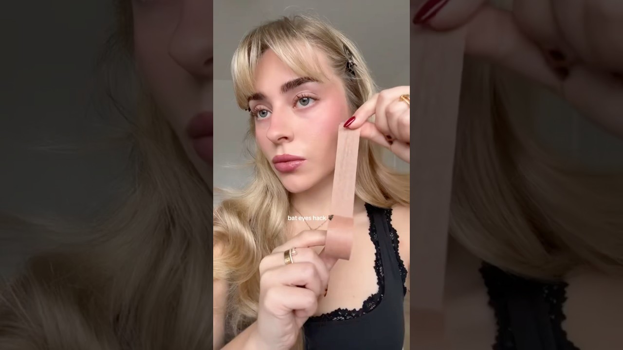 Bat eyes  makeup trend @lenkalul 