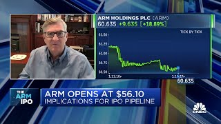 ARM IPO is 'normal,' and 10% to 15% is not a big pop, says Bullpen's Duncan Davidson