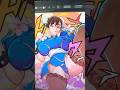 Chun-Li #youtubeshorts #anime #animeeart #streetfighter #chunli #waifu #waifus