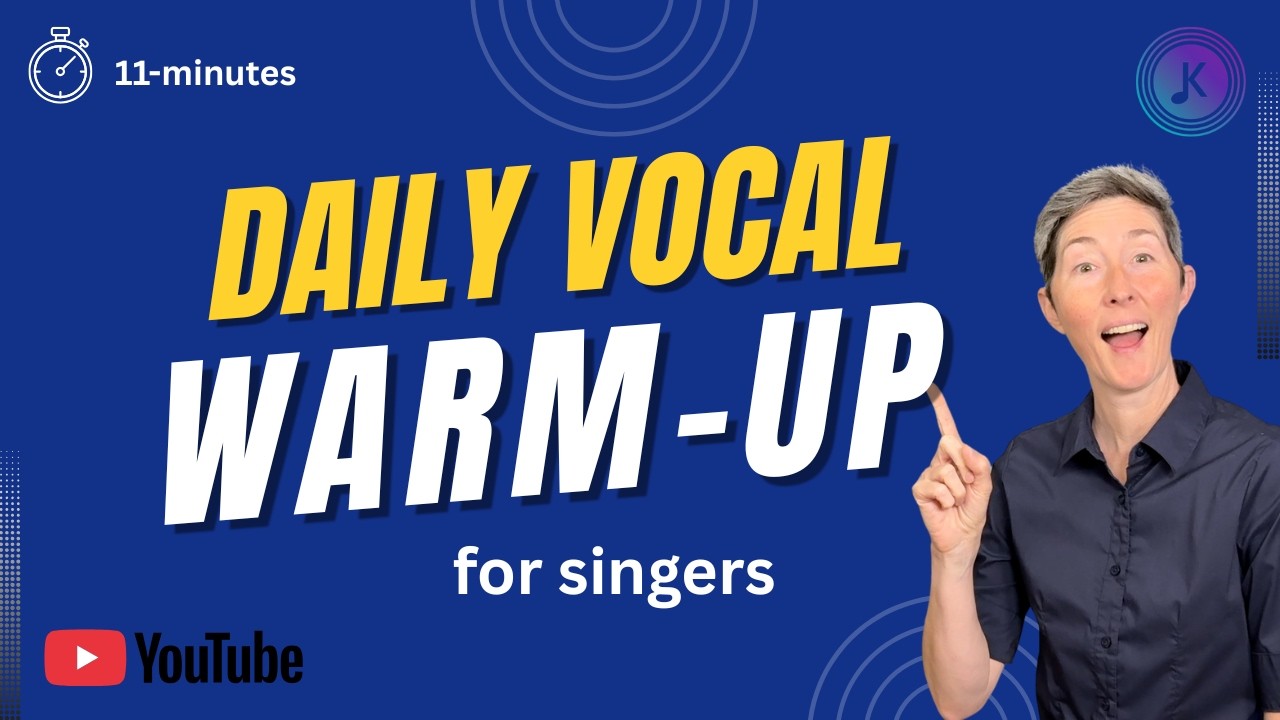 Daily Vocal Warmup for Singers