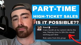 Can You Do High-Ticket Sales Part-Time?