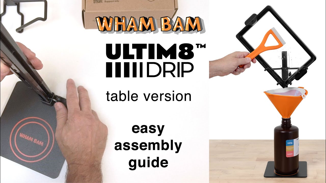 Target Drip Table Assembly for the ULTIM8™ DRIP table version - YouTube