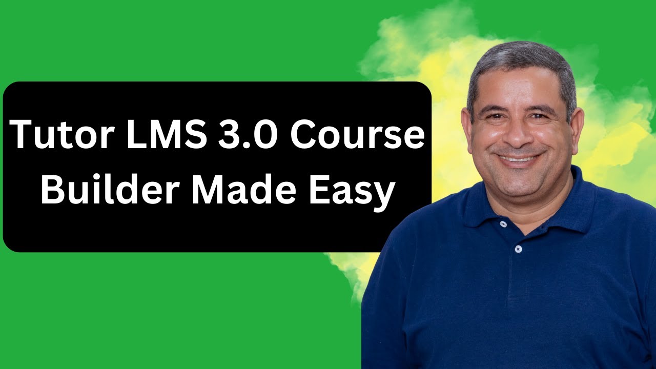 How to Use Tutor LMS 3.0 New Course Builder - YouTube
