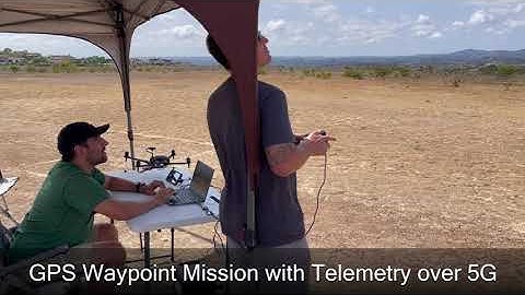 Qualcomm Flight RB5 5G - Drone Flight Over 5G