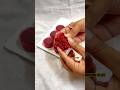 Mini red velvet cupcakes #baking #redvelvet #cupcake #soft #mini #ytshorts #feed #explore #engaged