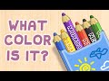 ¿De qué color? Spanish song for kids: what color is it?