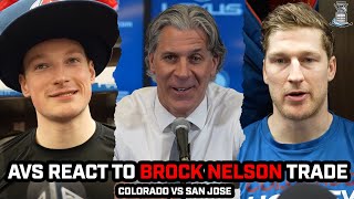 Jared Bednar & Avs REACT to Brock Nelson TRADE & Makar HISTORIC 6pts