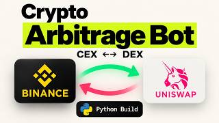 I Built a Crypto Arbitrage Bot in Python (Binance vs Uniswap)