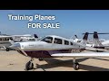 26 training aircraft for sale  quick walkaround  cessna 172 piper archerarrowseminole