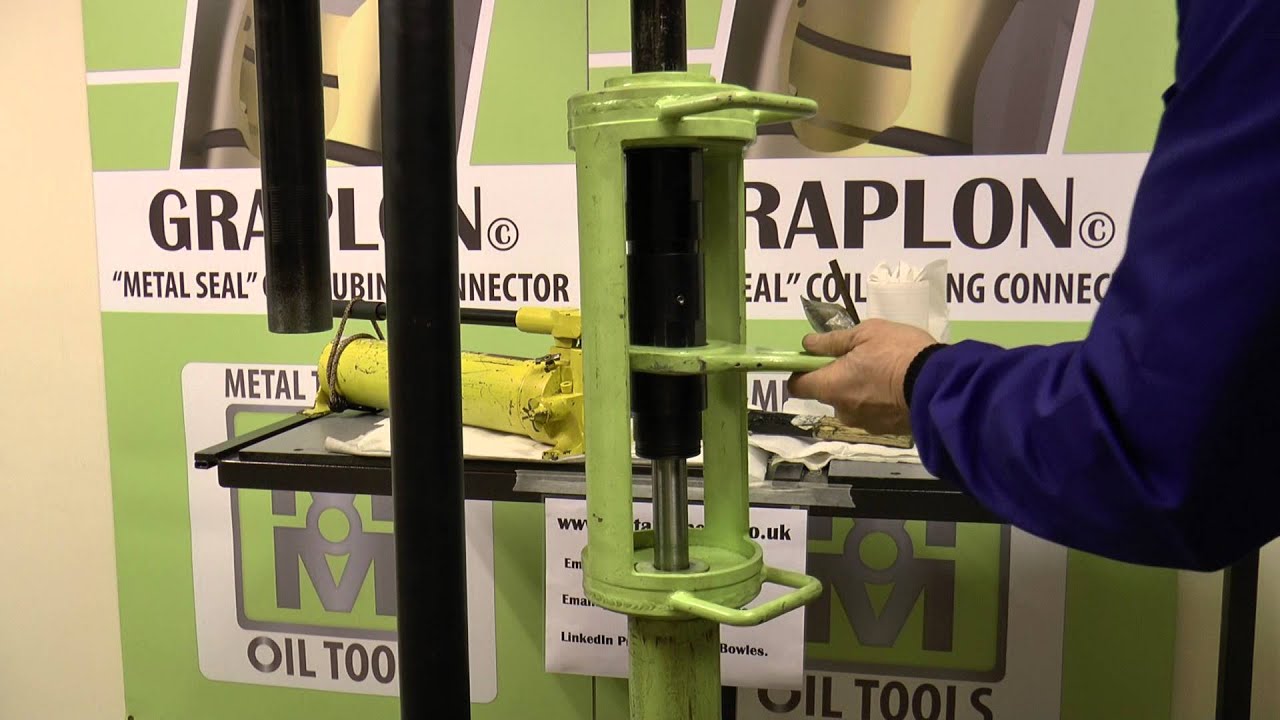 Graplon Coiled Tubing Connector Install YouTube