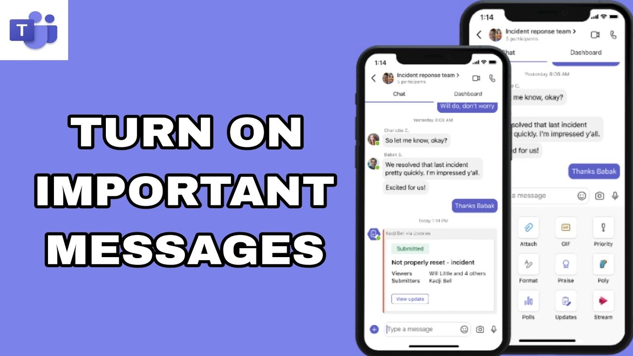 How To Important Messages On Microsoft Teams App