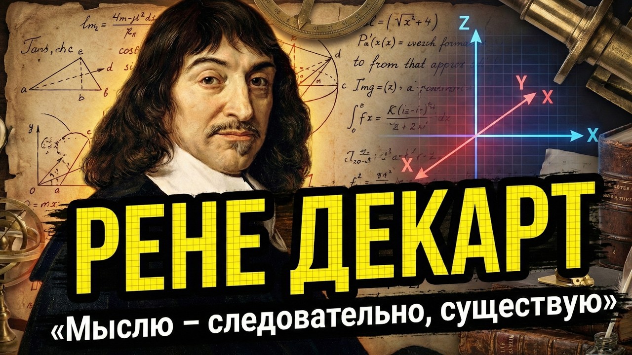 Рене Декарт — «Я мыслю, следовательно, я существую»: Истинный смысл великой фразы | история на ночь