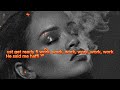 Av X Rihanna Confession Remix Official Lyrics Av X Rihanna Confession Remix Official Lyrics