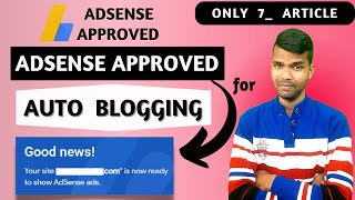 Google AdSense Approval for Auto Blogging 2023 || Website traffic ||  #website #adsense