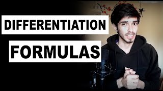 DIFFERENTIATION FOR COMPLETE BEGINNERS - 2 (Differentiation formulas) screenshot 1