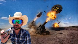 C4 vs Things. Propane Tank Launcher Explosive Stunts