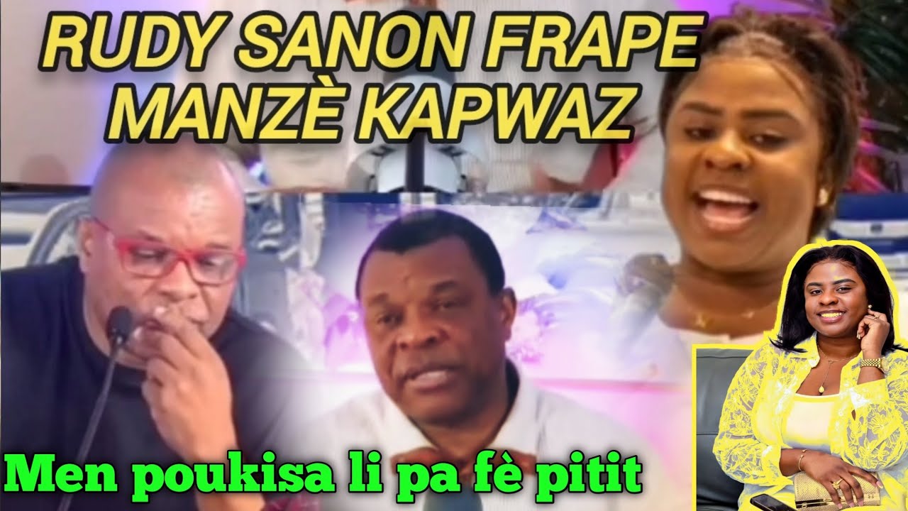 Rudy sanon rive sou Manzè Kapwaz ,men poukisa li pa fè pitit 😂#rudysanon #manzecarole #plezilakay 