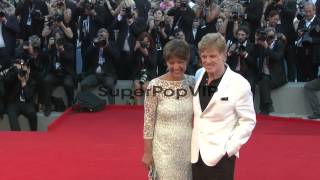 Famous Robert Redford and Sibylle Szaggars at 'The Company You K... Wealth