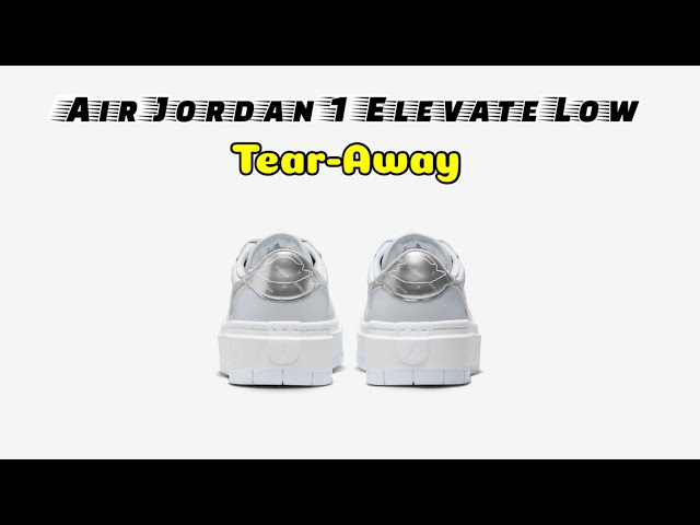 First Look: Tear Away Jordan 1 Elevated Low