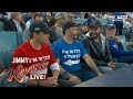 Jimmy Kimmel Sits with Stupid Matt Damon at World Series