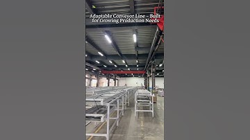 Boost Factory Productivity with Smart Conveyor Lines#conveyor