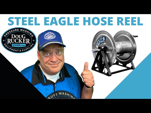 Pressure Washer Hose Reel Set Up {Doug Rucker Steel Eagle} 