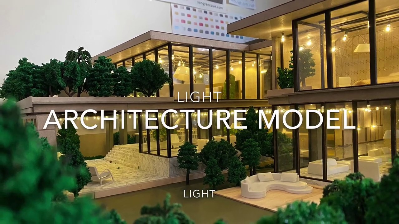 建築模型-Architectural model making record--hand model-建築模型の
