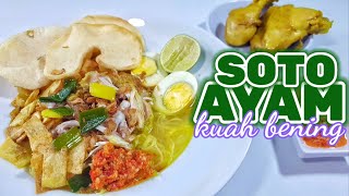 MASAK APA HARI INI  -  RESEP SOTO AYAM PALING ENAK || SOTO AYAM KUAH BENING