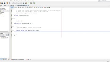 Hướng Dẫn Mở Code Tự Động Với Netbeans IDE