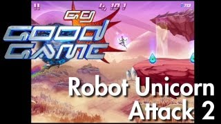 Good Game Review - Robot Unicorn Attack 2 - TX: 14/05/13 screenshot 2