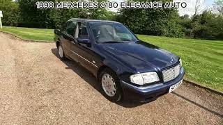 1998 MERCEDES C180 ELEGANCE AUTO