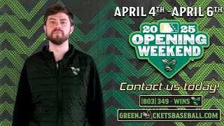 Get Your Fun On: GreenJackets Baseball Returns This April