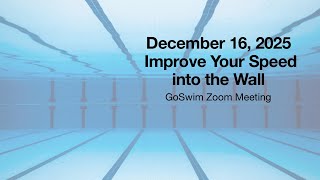 Dec. 16, 2025 - Improve Your Speed into the Wall