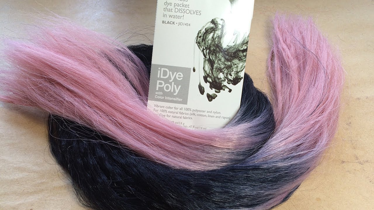 Ombre Dyeing Synthetic Fiber with iDye Poly 