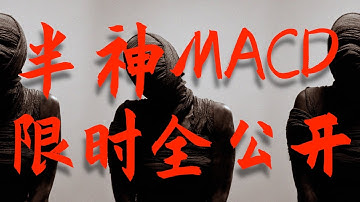 究极版半神MACD策略指标全公开，胜率超高的MACD用法+指标功能最全讲解，一口气讲清楚！！#半神macd #半木夏 #交易策略