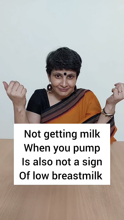Don’t worry about having LESS BREASTMILK SUPPLY  - Dr. Debmita Dutta