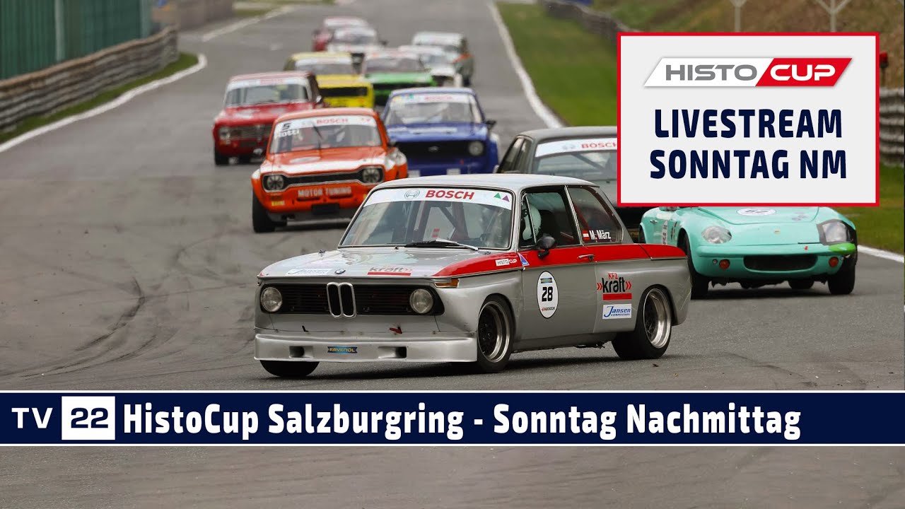 RE-LIVE HistoCup am Salzburgring 17. September 2023 - Sonntag Nachmittag 2023
