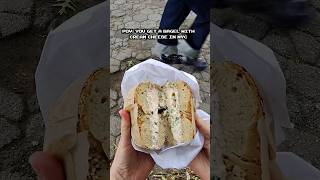 pov bagel with cream cheese in nyc #nyc #bagel #lox #foodie #citylife #nycfood #bushwick #brooklyn pov bagel with cream cheese in nyc #nyc #bagel #lox #foodie #citylife #nycfood #bushwick #brooklyn
