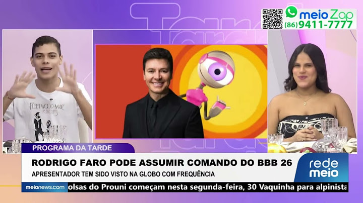 Rodrigo Faro pode assumir comando do BBB 26 | Programa da Tarde