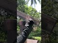 Seamless connection of diagonal bracing for metal square tube roof ridge structure #shorts #viral