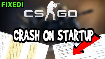How To Fix CSGO Crashes! (100% FIX)