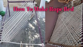 DIY Village Rope Bed Tutorial (Kayiru Kattil Kattum Murai)