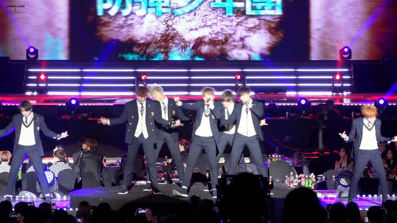 150122 서울가요대상 방탄소년단 상남자 Full focus