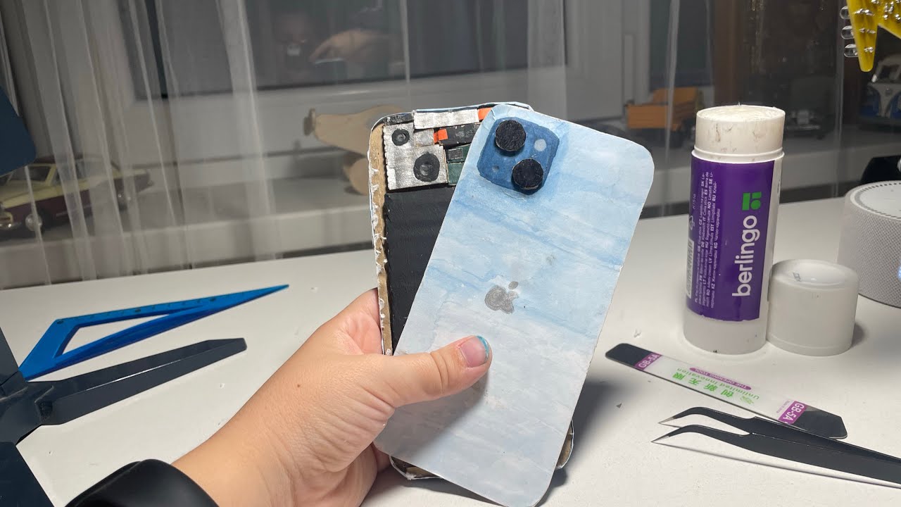 iPhone 14 Plus из бумаги коллаб с”@ТкачевИван-у8ш 