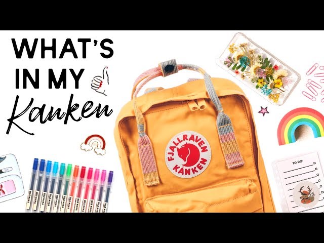 Whats In My Backpack (Kånken): school edition