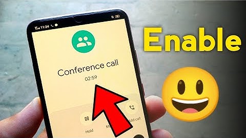 #conferencecall | How to Enable, Make Conference Call in Android