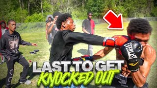 LAST TO GET KNOCKED OUT ATLANTA!