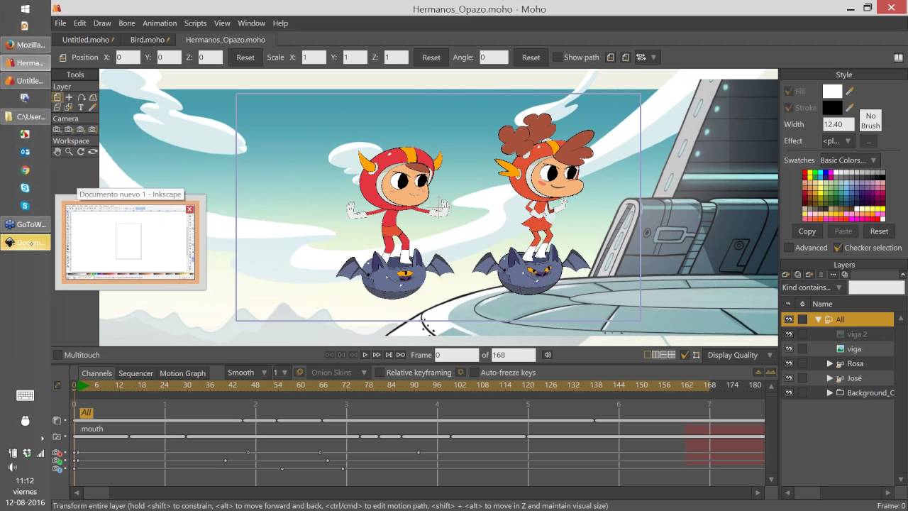 2D animation software, Flash animation