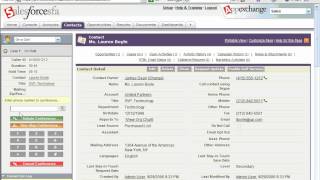 Salesforce.com Demo with Cisco IP Phone Integration